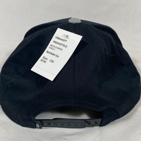 Vans Off The Wall Hats Snapback Black Blue Gray Cap Embroidered Patch Logo Lot 5 - Picture 7 of 16